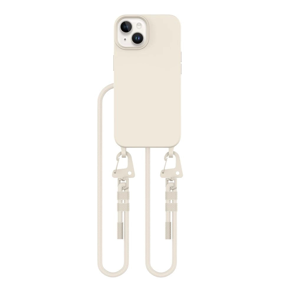 Etui Tech-Protect MagNecklace MagSafe na iPhone 14 - beżowe – zdjęcie 2