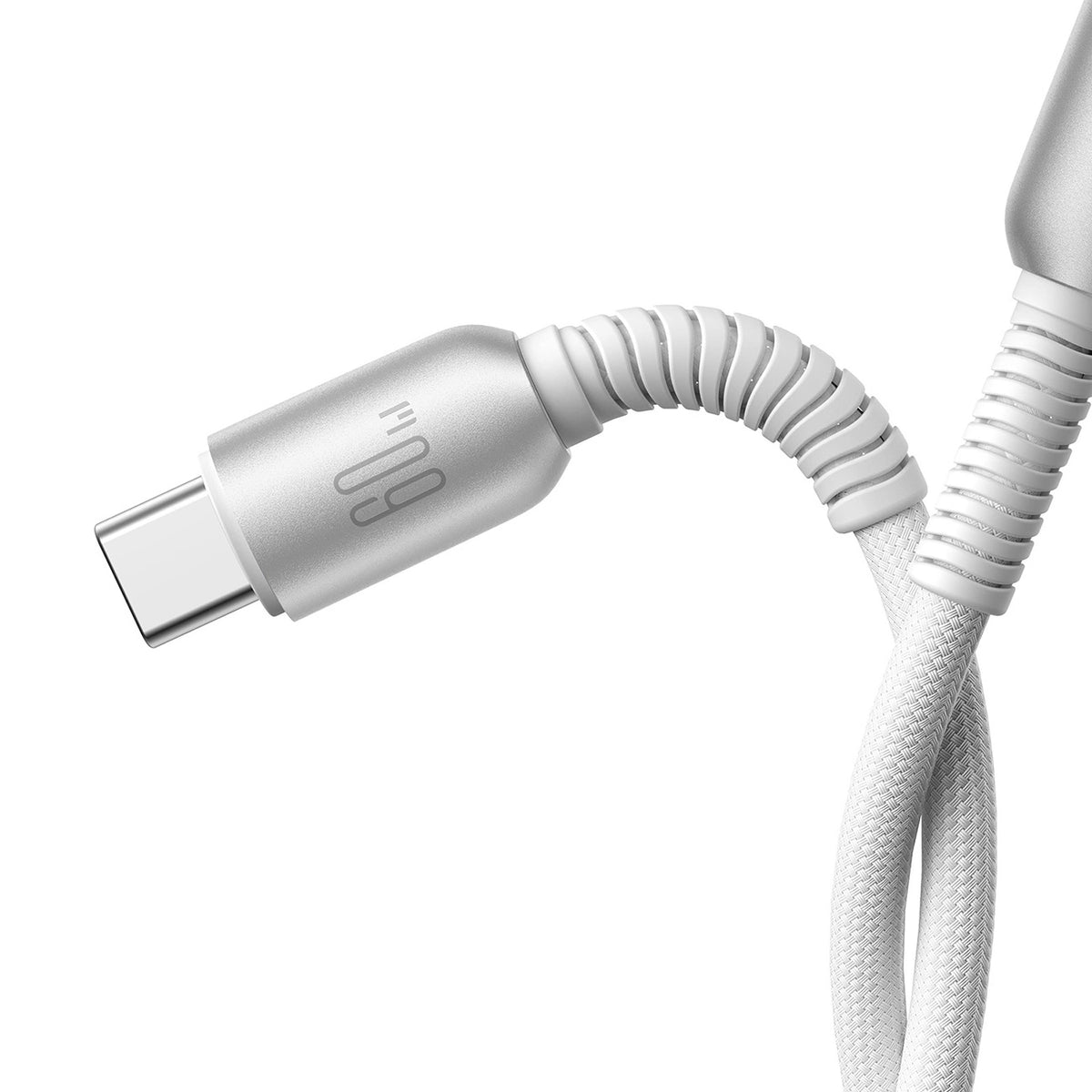Kabel Joyroom S-A51 Cutting-Edge Series 60W USB-C - USB-C 1,2m - jasnoszary – zdjęcie 5
