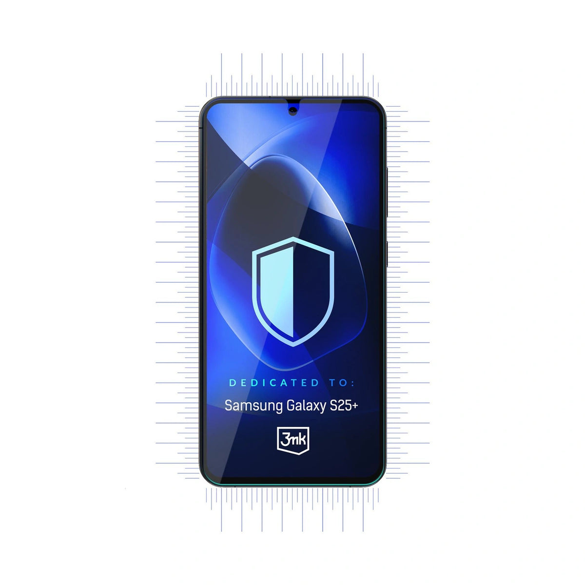 Szkło hybrydowe 3mk FlexibleGlass na Samsung Galaxy S25+ – zdjęcie 9