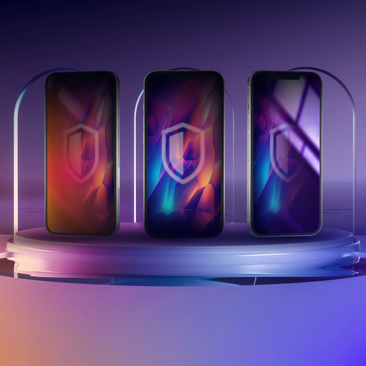 Prywatyzujące szkło hartowane 3mk Rainbow na Apple iPhone 16 Pro Max – zdjęcie 9