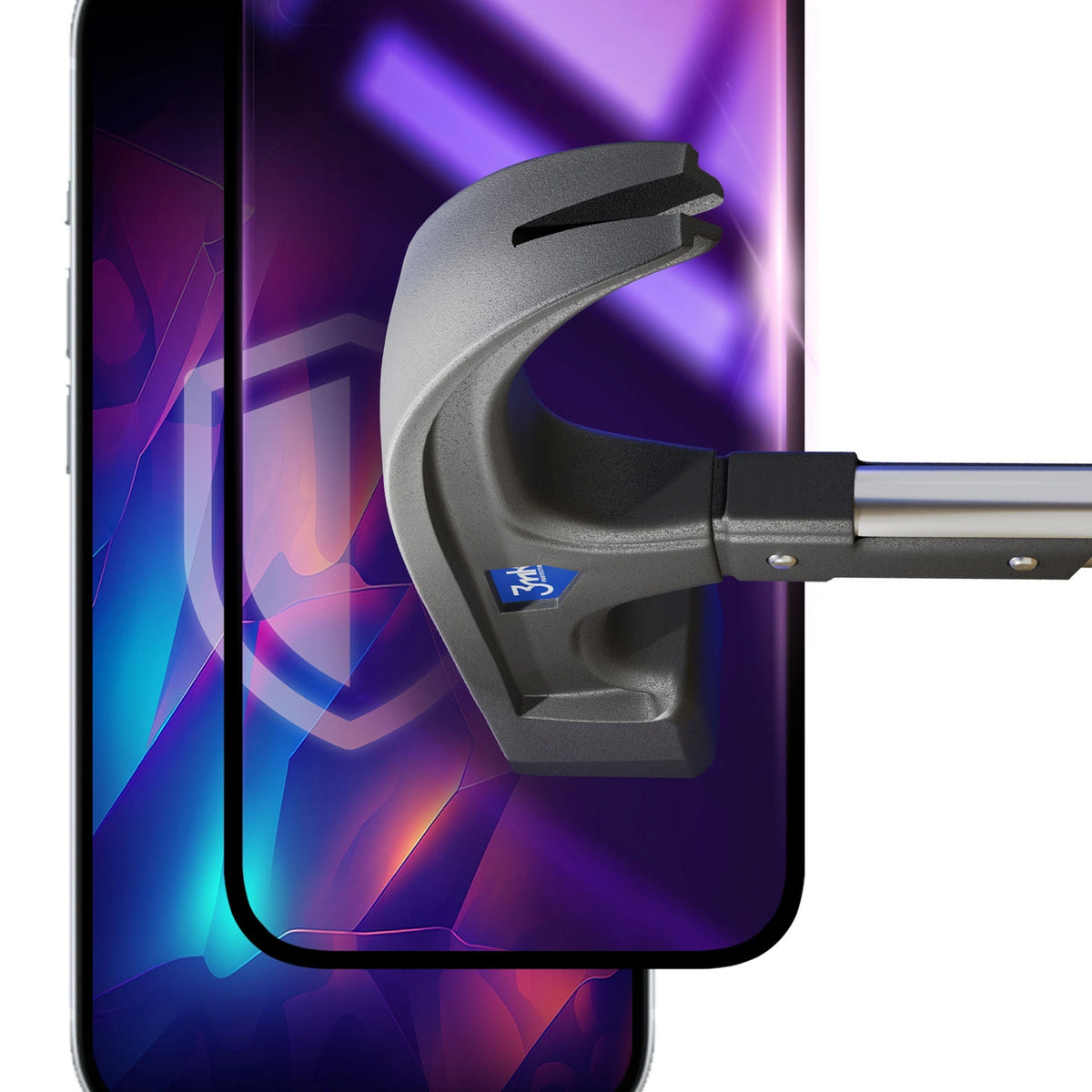 Prywatyzujące szkło hartowane 3mk Rainbow na Apple iPhone 16 Pro Max – zdjęcie 14