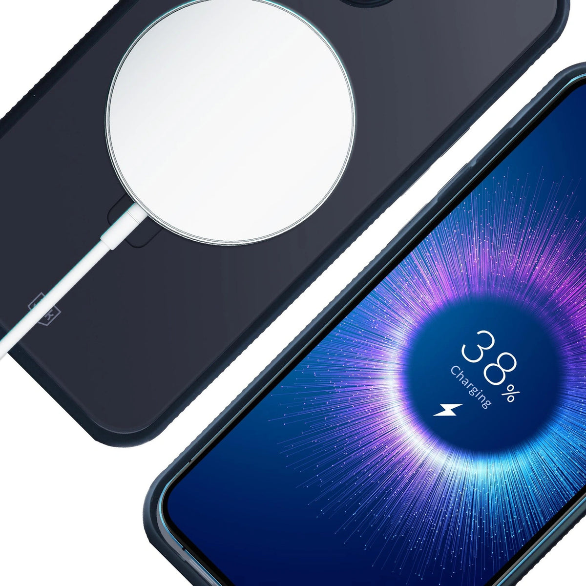 Etui 3mk Smoke Case Mag&Stand na Apple iPhone 12 pro max - czarne – zdjęcie 8