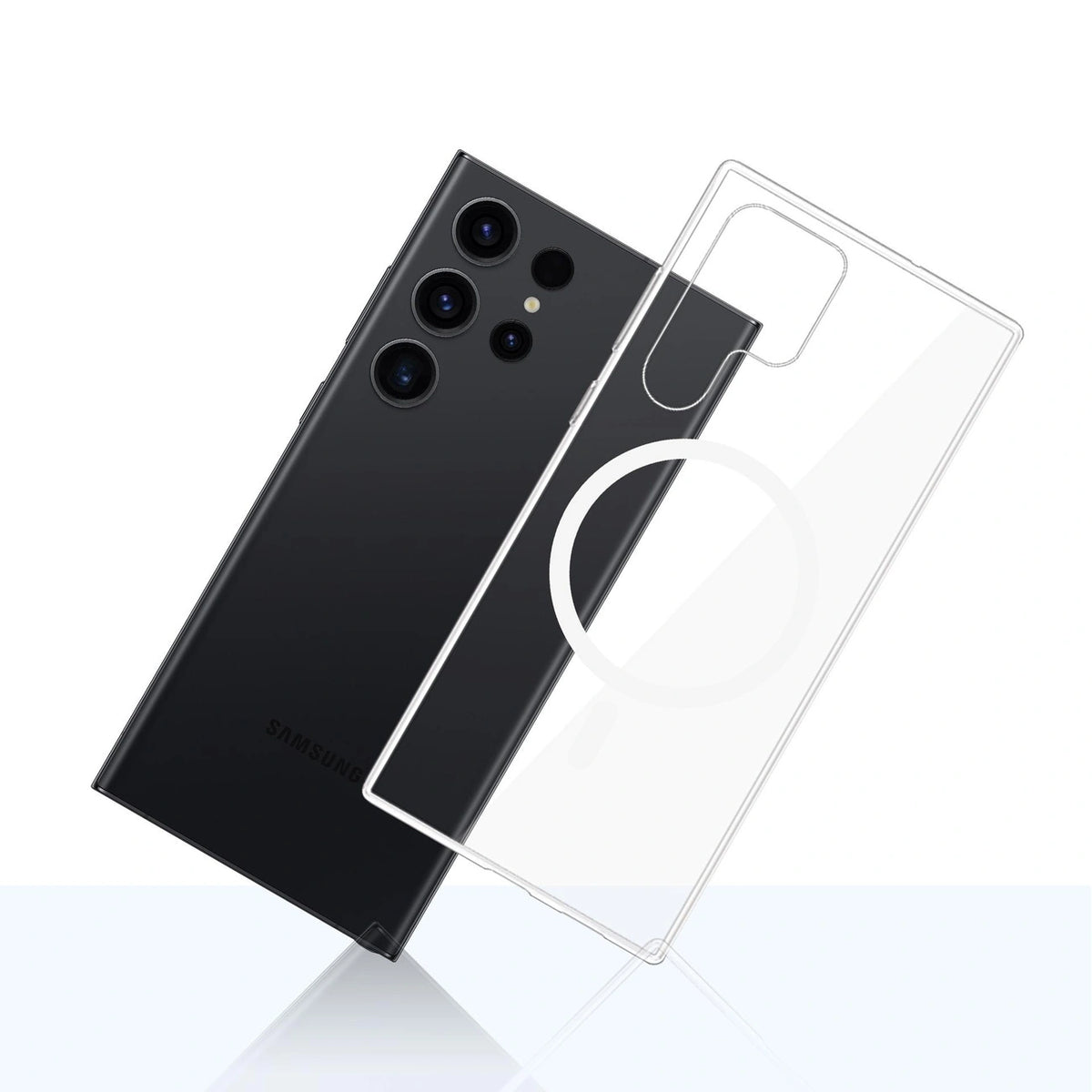 Etui 3mk Clear MagCase na Samsung Galaxy S23 Ultra - przezroczyste – zdjęcie 5