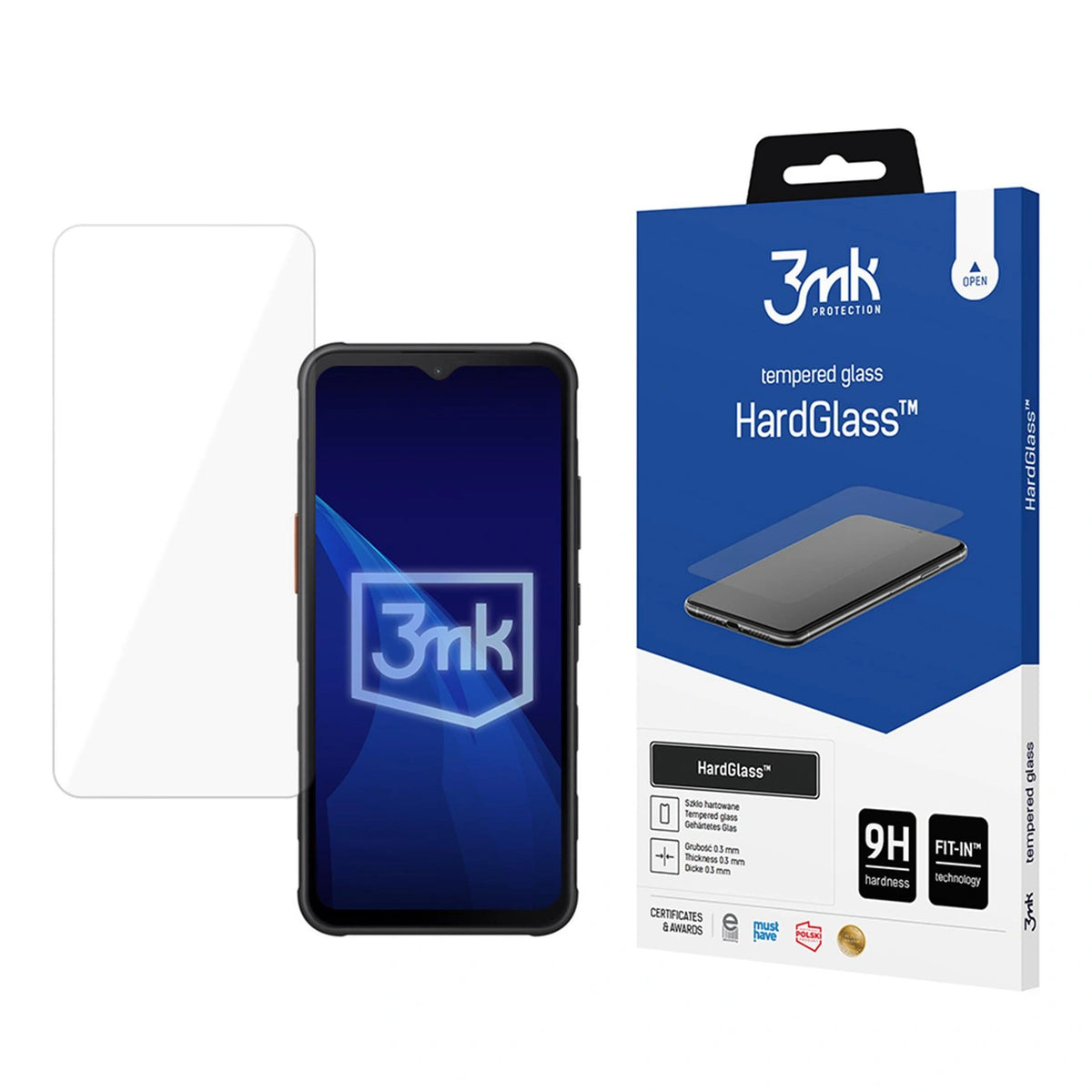 Szkło hartowane 3mk HardGlass na Samsung Galaxy XCover 7
