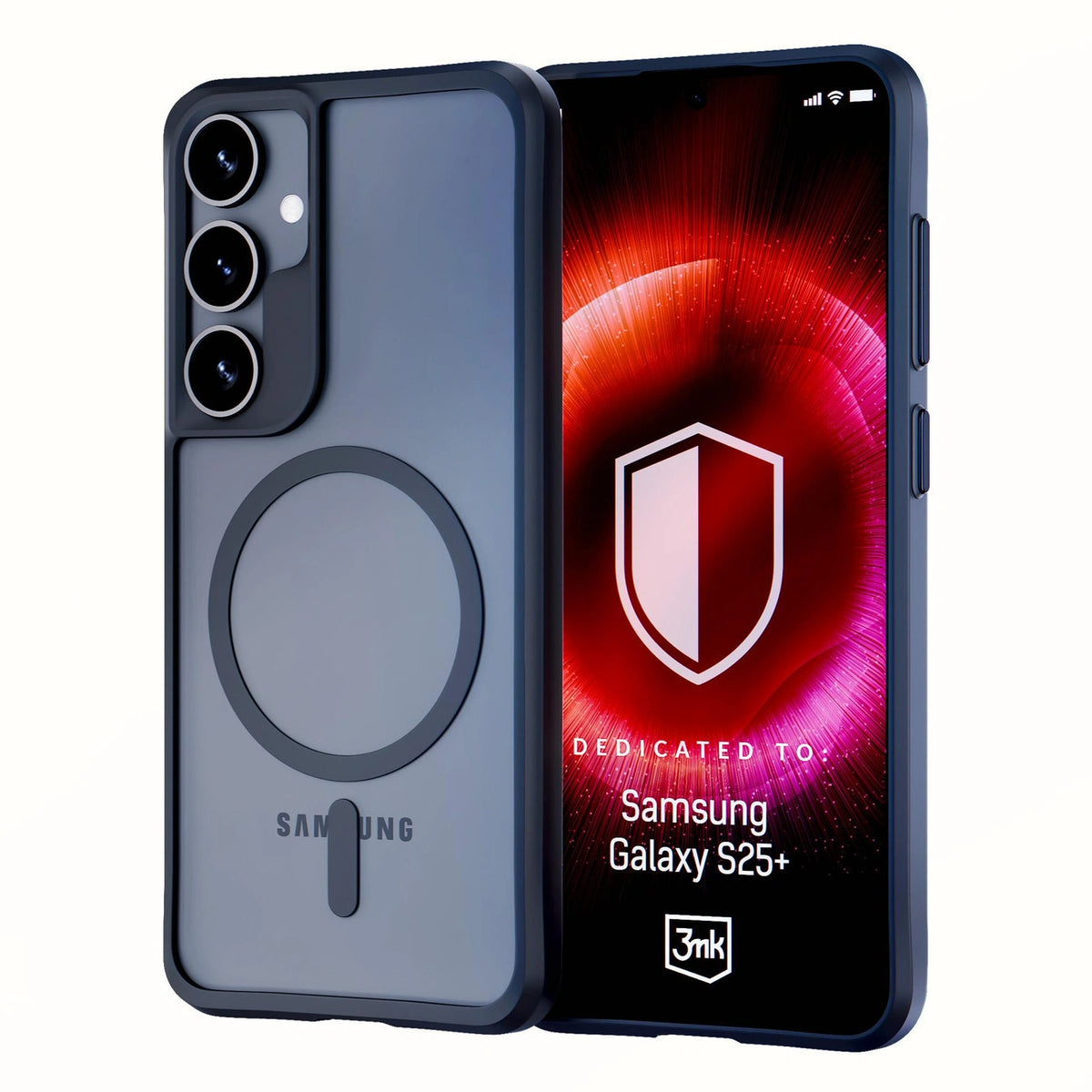 Etui 3mk Satin Armor MagCase na Samsung Galaxy S25+ - przezroczyste