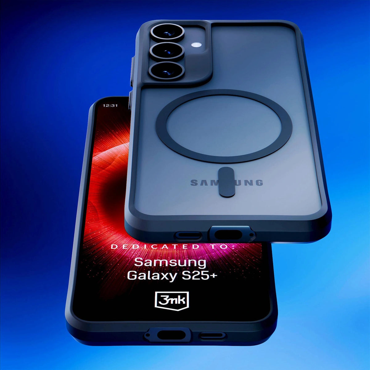 Etui 3mk Satin Armor MagCase na Samsung Galaxy S25+ - przezroczyste – zdjęcie 2