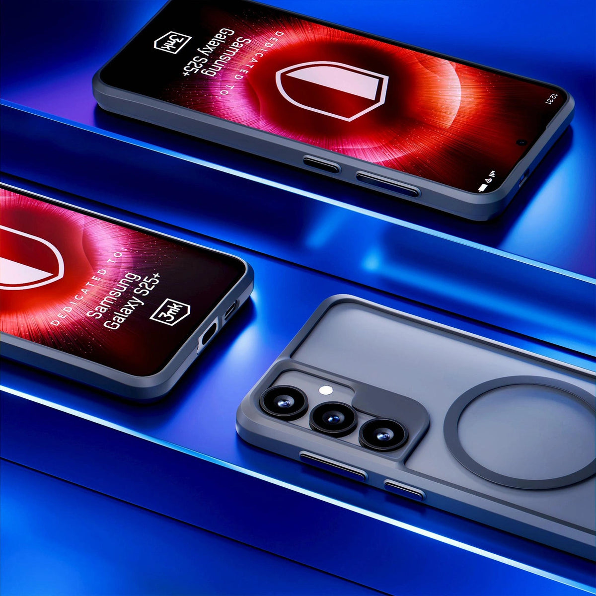 Etui 3mk Satin Armor MagCase na Samsung Galaxy S25+ - przezroczyste – zdjęcie 6