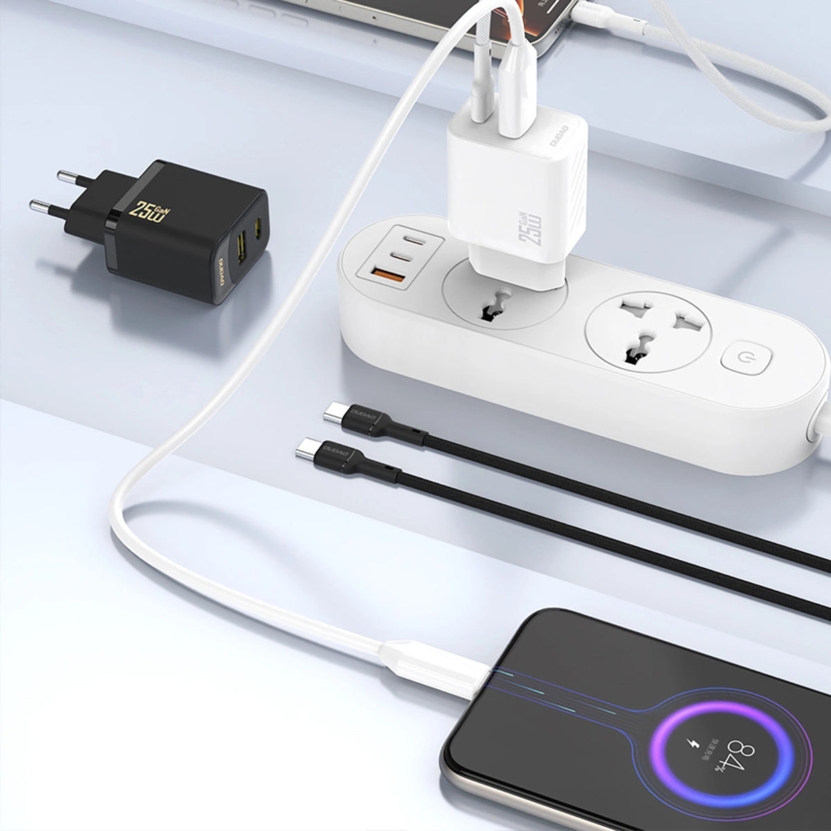 Ładowarka sieciowa Dudao A27 25W GaN USB-C - czarna – zdjęcie 2