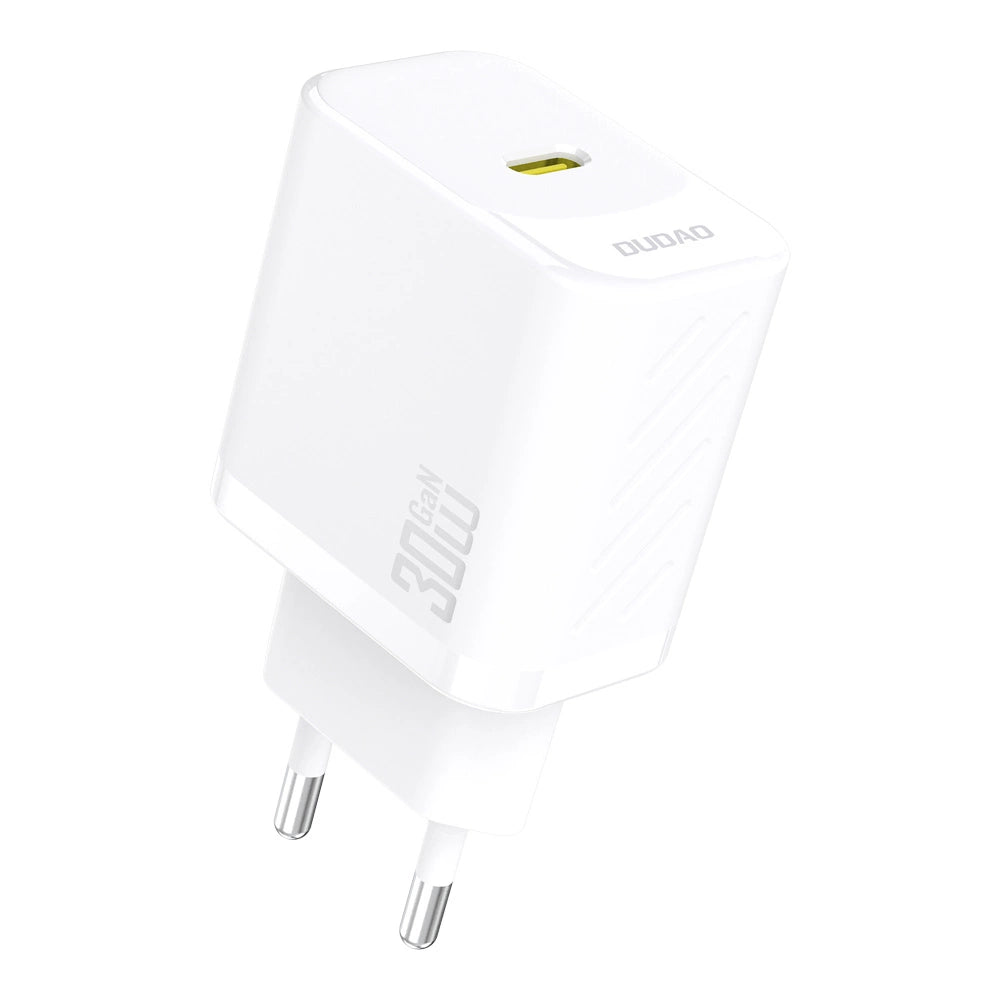 Ładowarka sieciowa Dudao A27P 30W PD GaN USB-C - biała