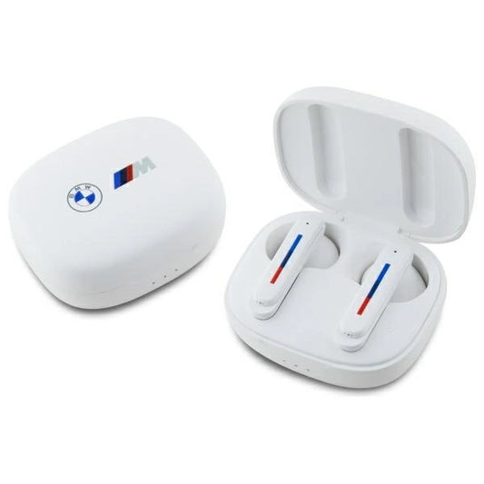 BMW słuchawki Bluetooth BMBEMIATP20LOH TWS + stacja dokująca biały/white