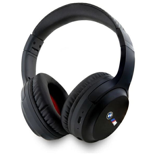BMW słuchawki nauszne Bluetooth ENC BMBHMIAV27MBCTK czarny/black Printed