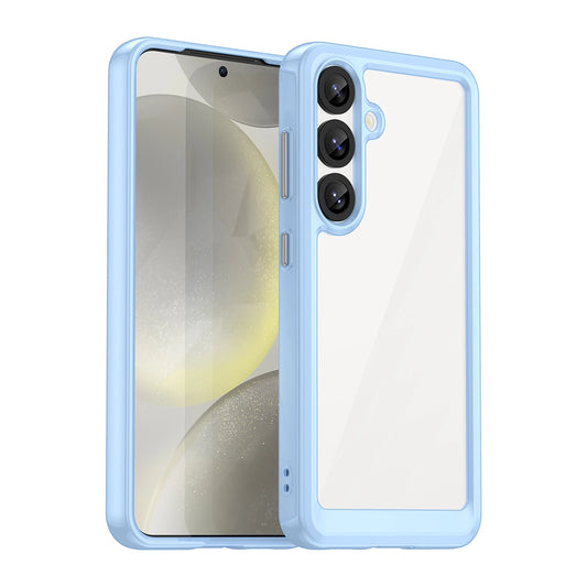 Etui silikonowe Outer Space Case z do Samsung Galaxy S25 - niebieskie