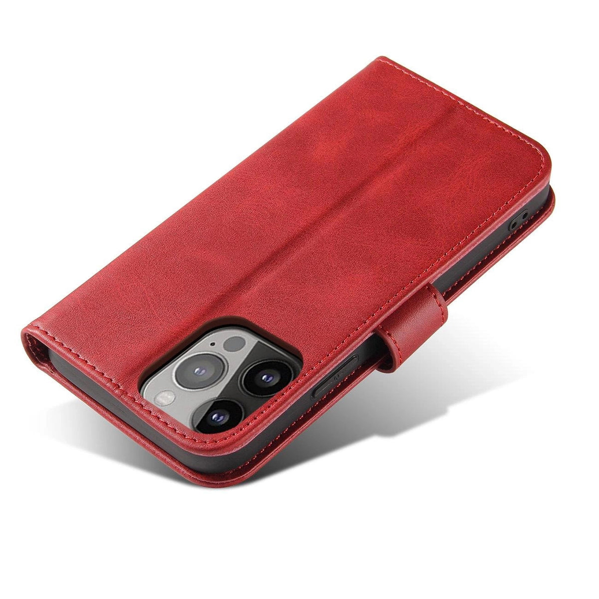 Etui Magnet Case z klapką do Samsung Galaxy S25+ - czerwone – zdjęcie 6
