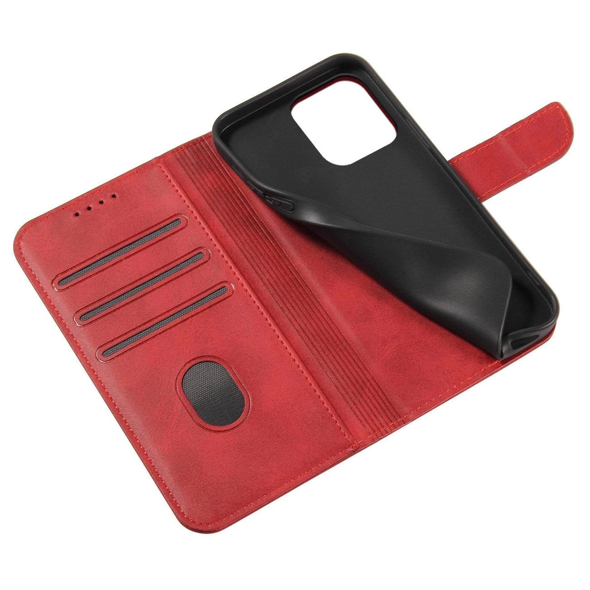 Etui Magnet Case z klapką do Samsung Galaxy S25+ - czerwone – zdjęcie 7
