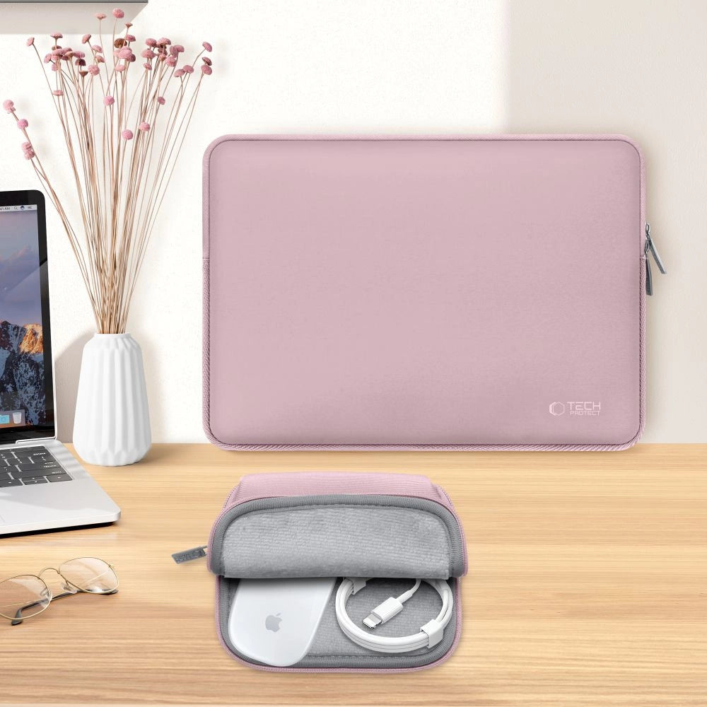 Torba na laptopa 13-14" Tech-Protect Neoslim - różowa – zdjęcie 6