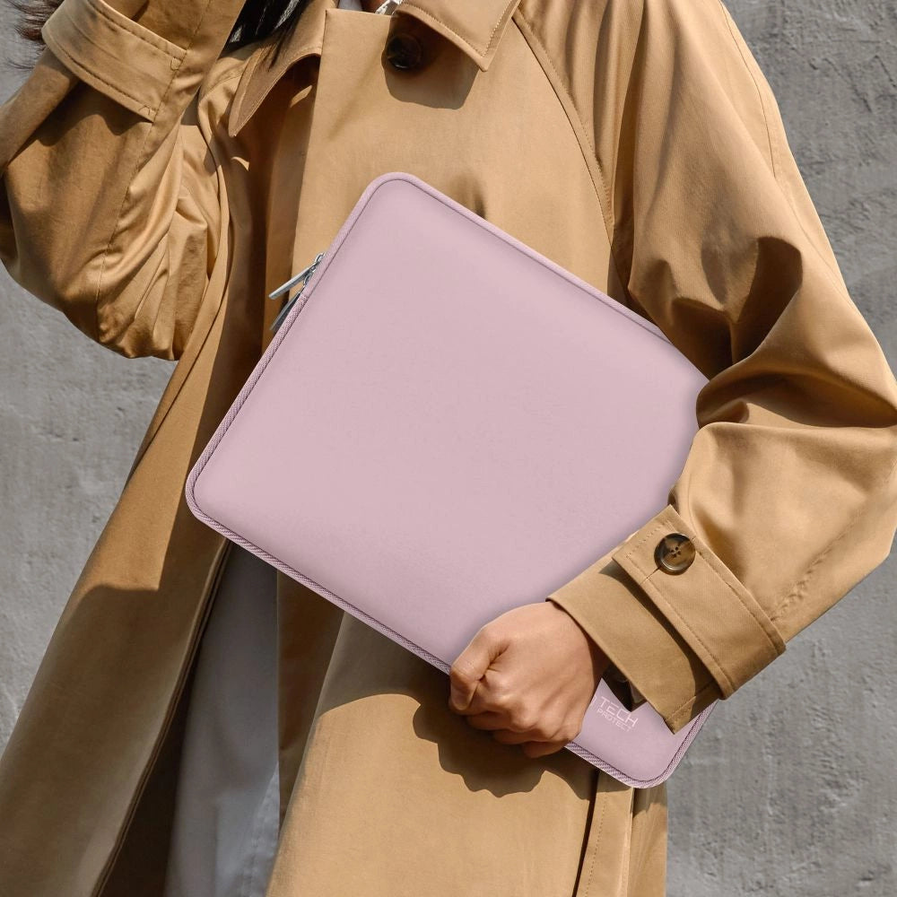 Torba na laptopa 13-14" Tech-Protect Neoslim - różowa – zdjęcie 9