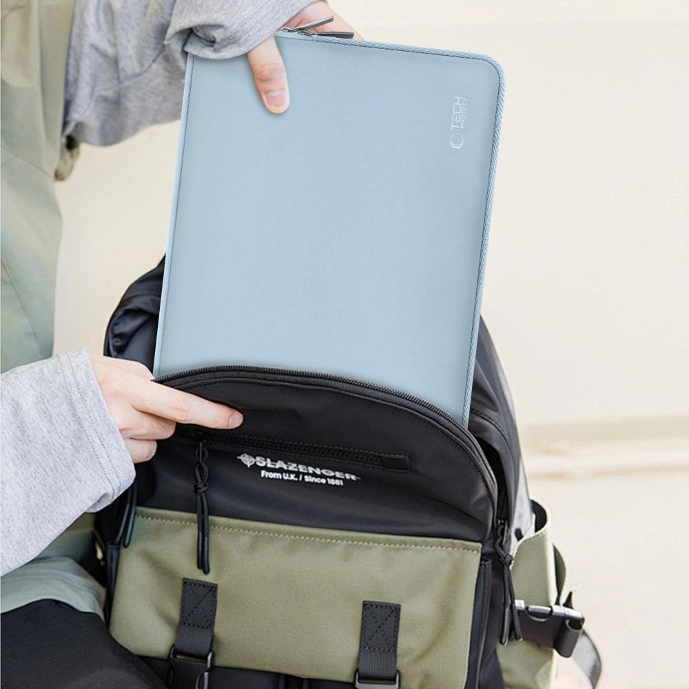Torba na laptopa 13-14" Tech-Protect Neoslim - niebieska – zdjęcie 7
