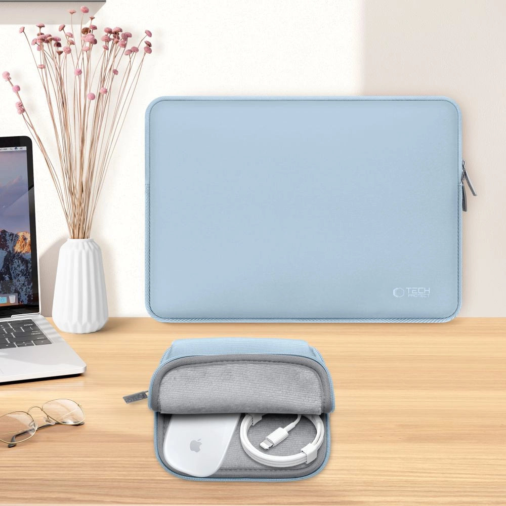 Torba na laptopa 15-16" Tech-Protect Neoslim - niebieska – zdjęcie 6