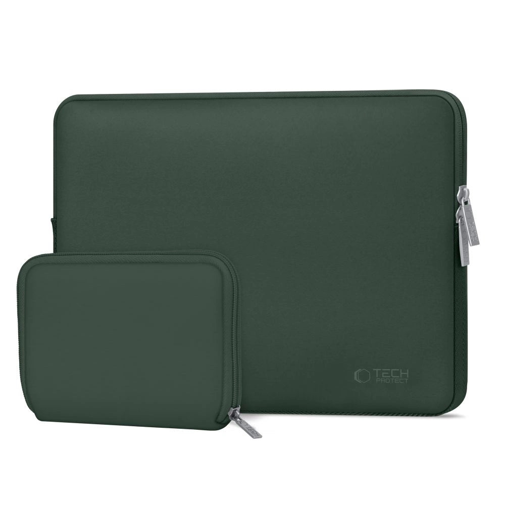 Torba na laptopa 15-16" Tech-Protect Neoslim - zielona – zdjęcie 2