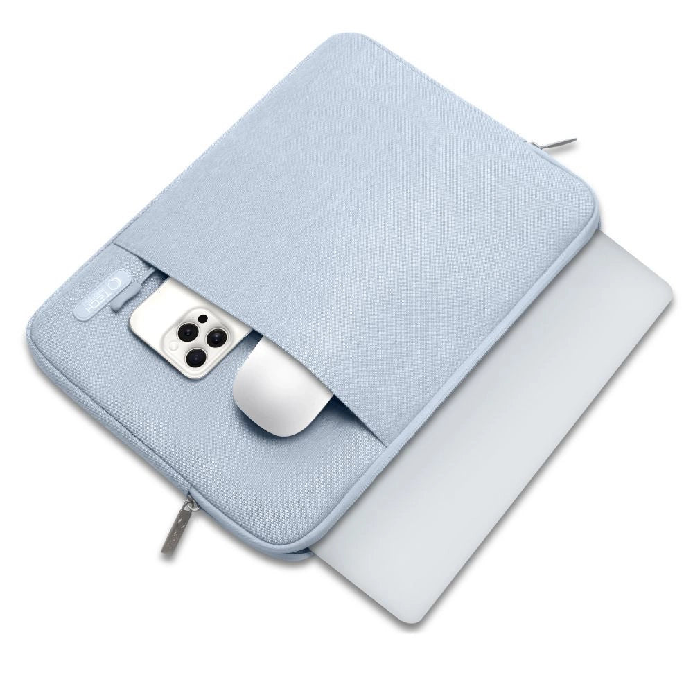 Torba na laptopa Tech-Protect Sleevy 13-14"- niebieska – zdjęcie 4