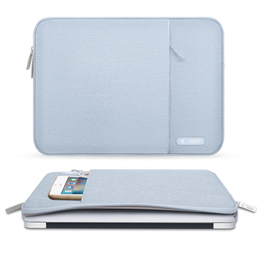 Torba na laptopa Tech-Protect Sleevy 13-14"- niebieska – zdjęcie 6