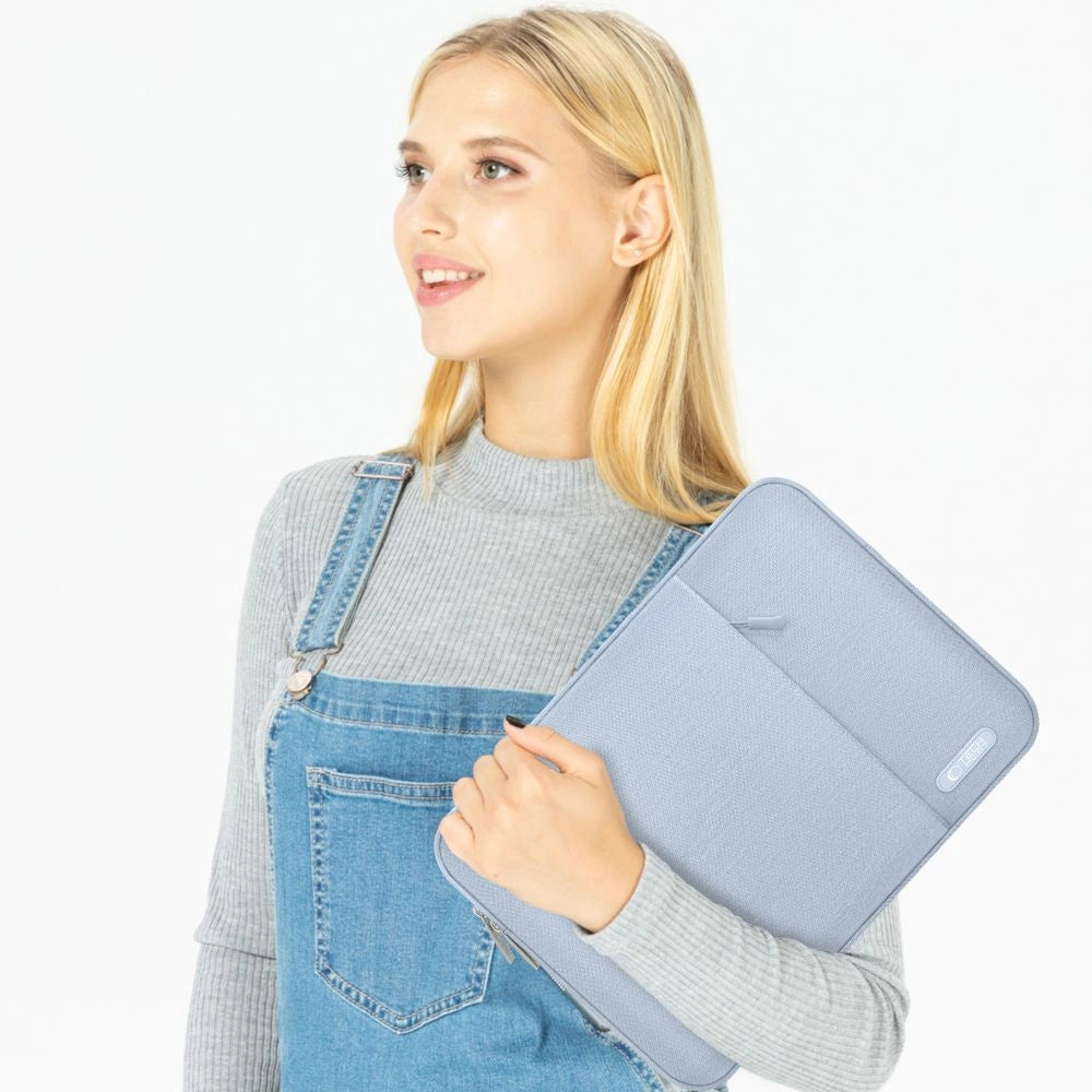 Torba na laptopa Tech-Protect Sleevy 13-14"- niebieska – zdjęcie 8