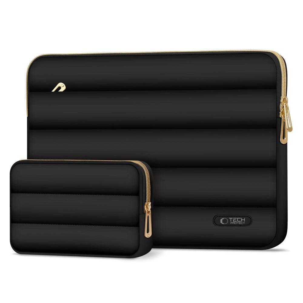 Torba na laptopa 13-14" Tech-Protect Puffy - czarna – zdjęcie 2