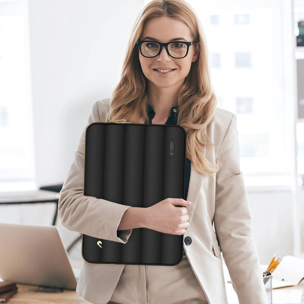 Torba na laptopa 13-14" Tech-Protect Puffy - czarna – zdjęcie 7