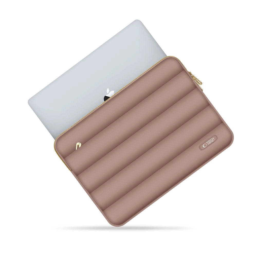 Torba na laptopa 15-16" Tech-Protect Puffy - brązowa – zdjęcie 3