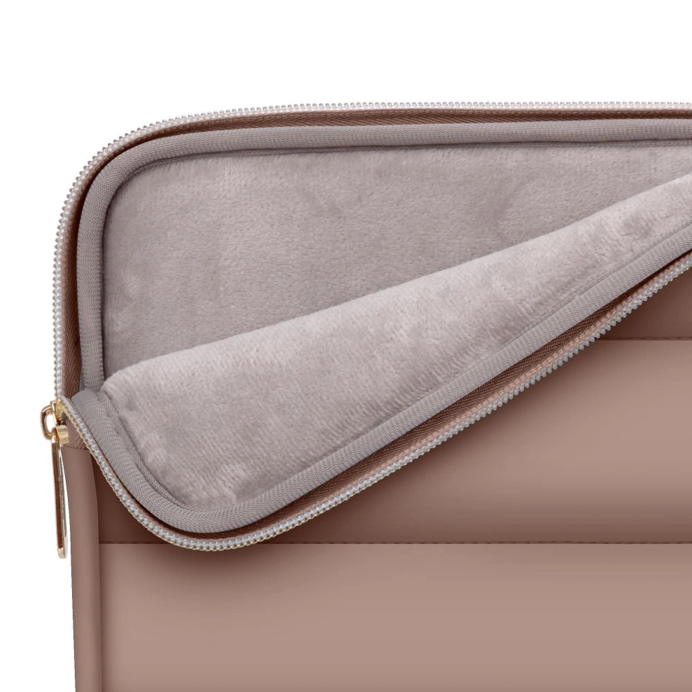 Torba na laptopa 15-16" Tech-Protect Puffy - brązowa – zdjęcie 4