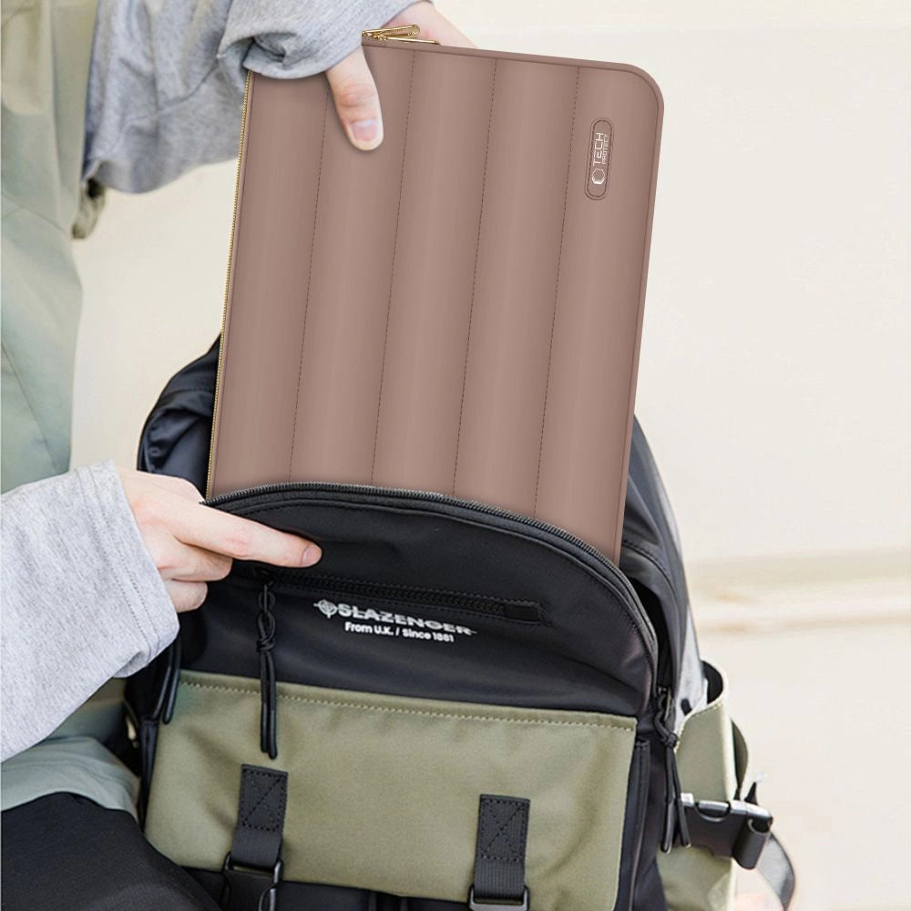 Torba na laptopa 15-16" Tech-Protect Puffy - brązowa – zdjęcie 6