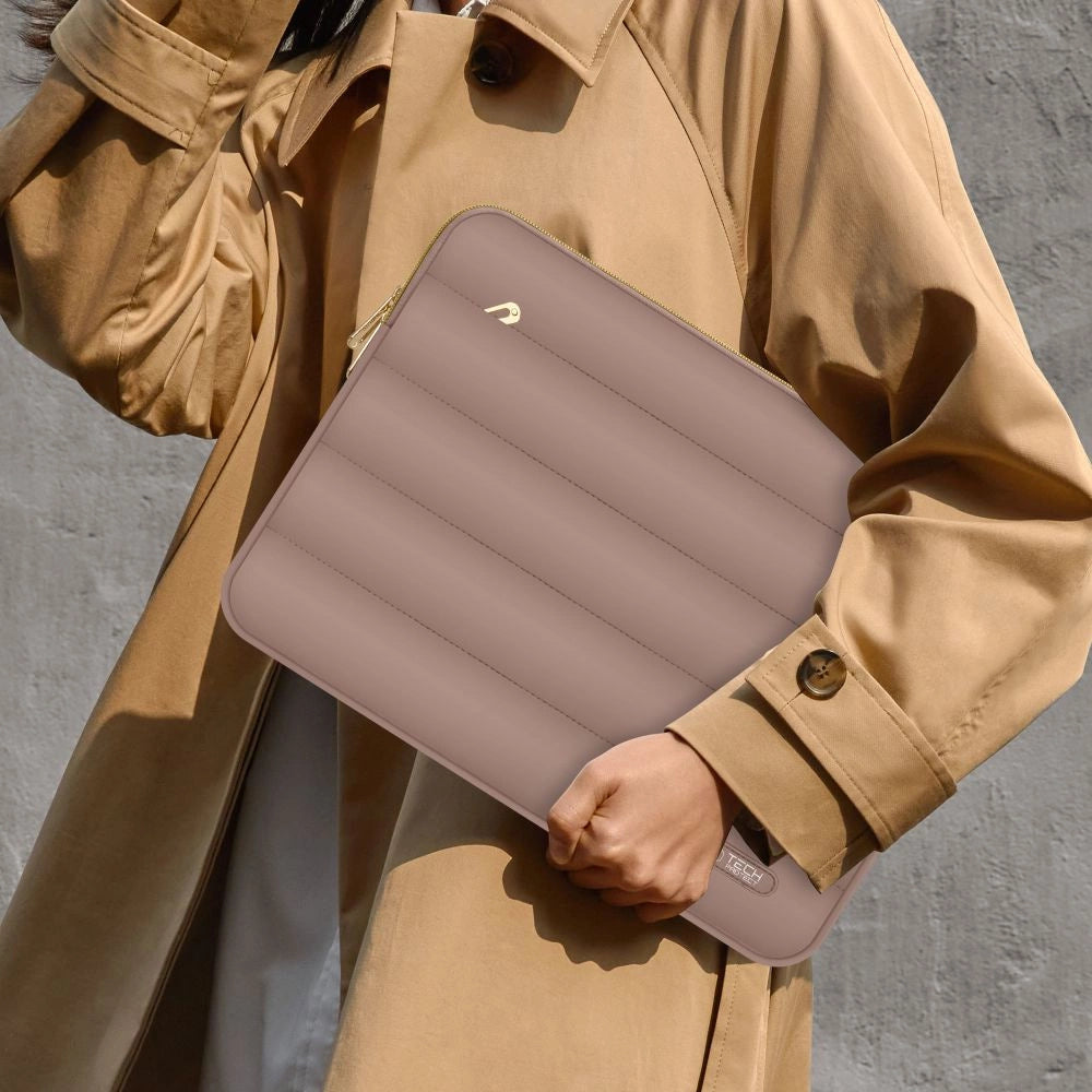 Torba na laptopa 15-16" Tech-Protect Puffy - brązowa – zdjęcie 8
