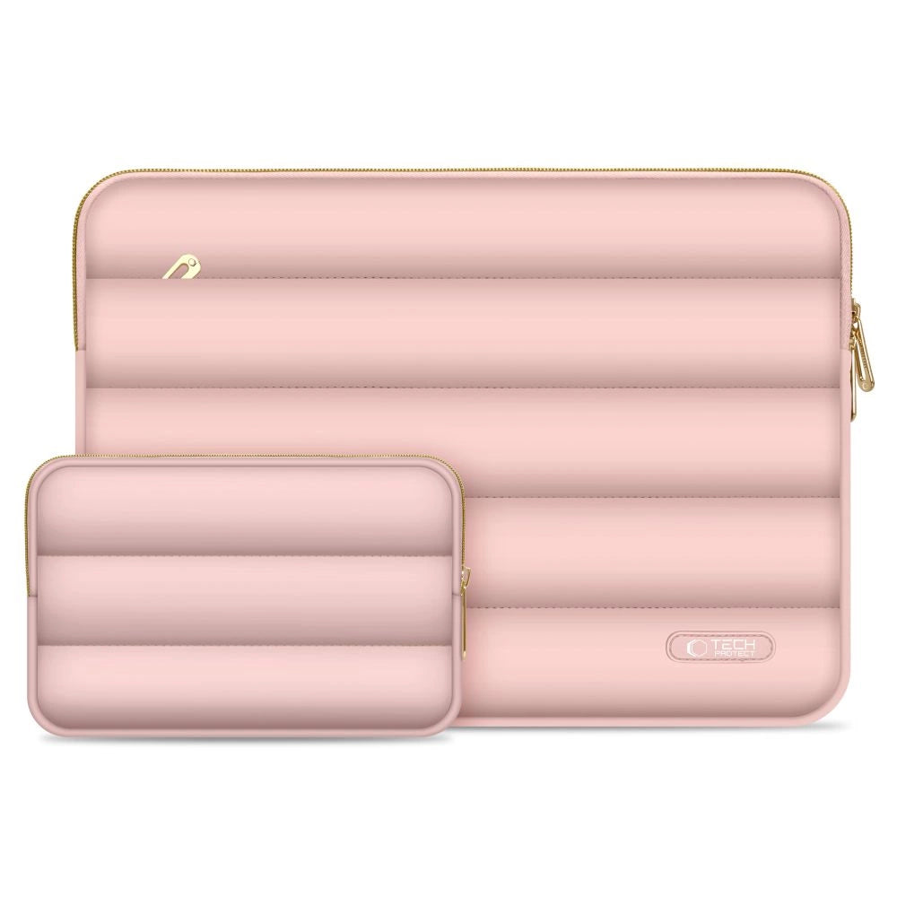 Torba na laptopa 13-14 Tech-Protect Puffy - różowa