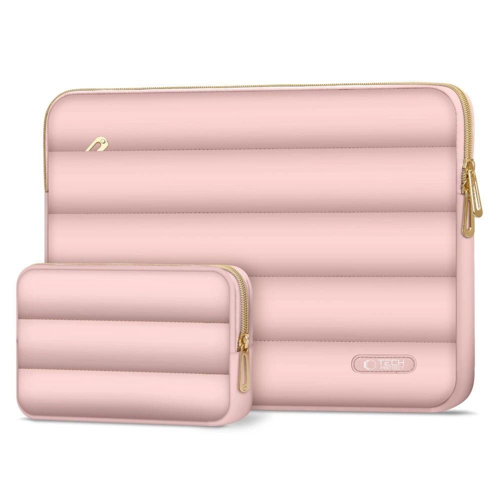 Torba na laptopa 13-14 Tech-Protect Puffy - różowa – zdjęcie 2