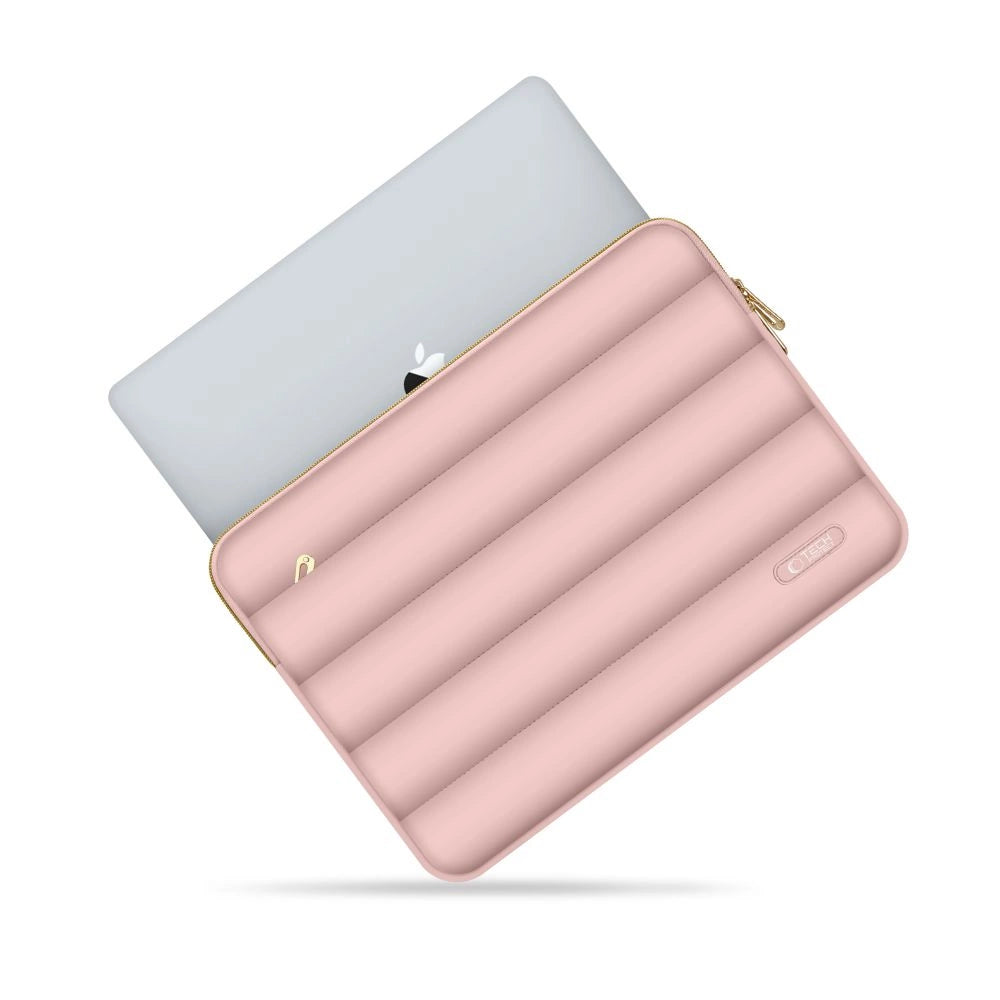 Torba na laptopa 13-14 Tech-Protect Puffy - różowa – zdjęcie 3