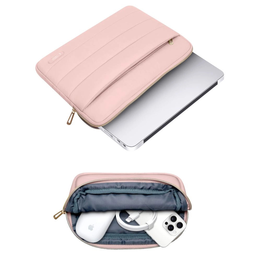 Torba na laptopa 13-14 Tech-Protect Puffy - różowa – zdjęcie 5