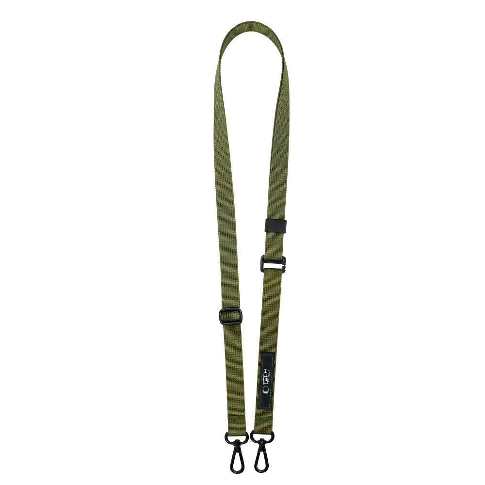 Smycz Tech-Protect C65 Rope Crossbody - oliwkowa – zdjęcie 3