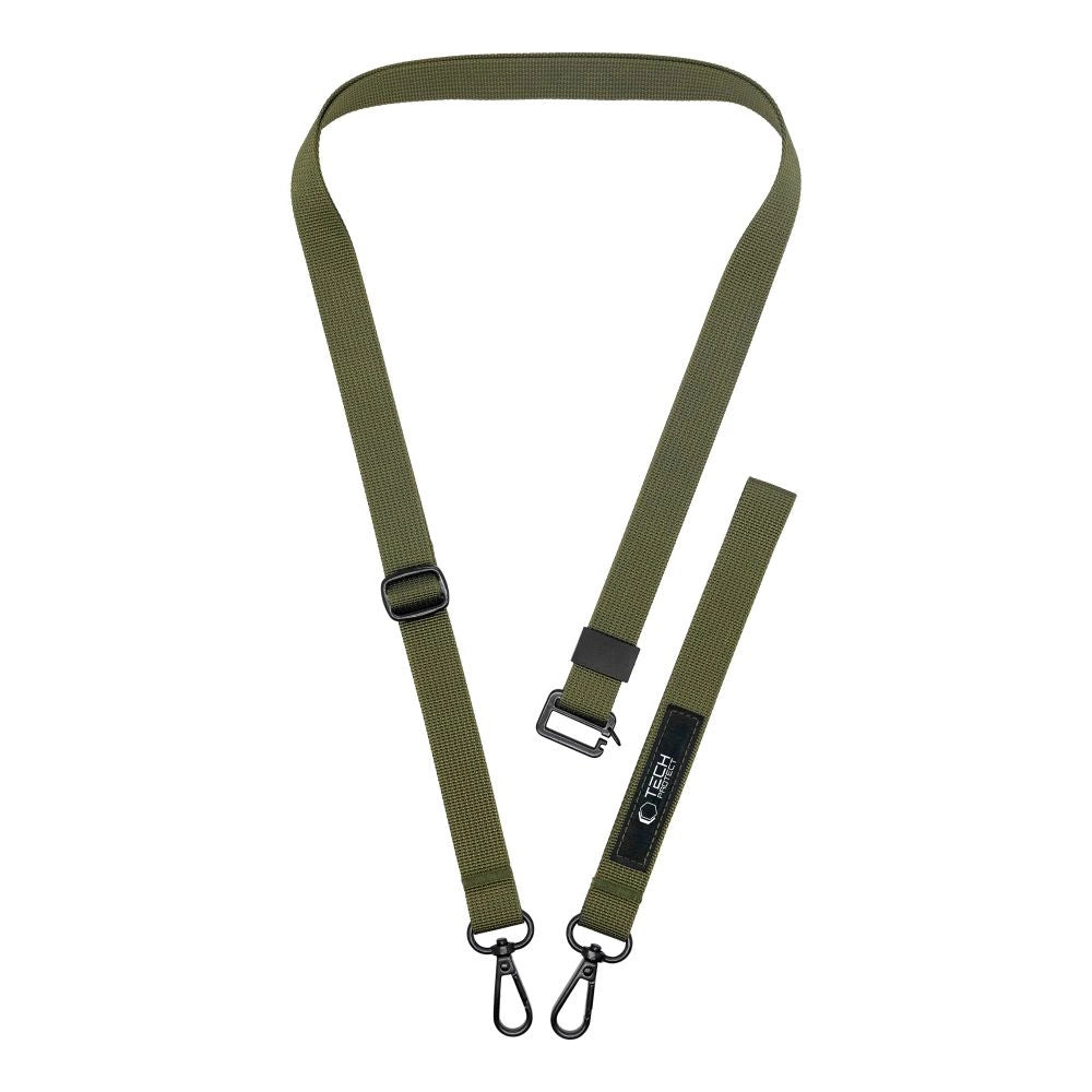 Smycz Tech-Protect C65 Rope Crossbody - oliwkowa – zdjęcie 4