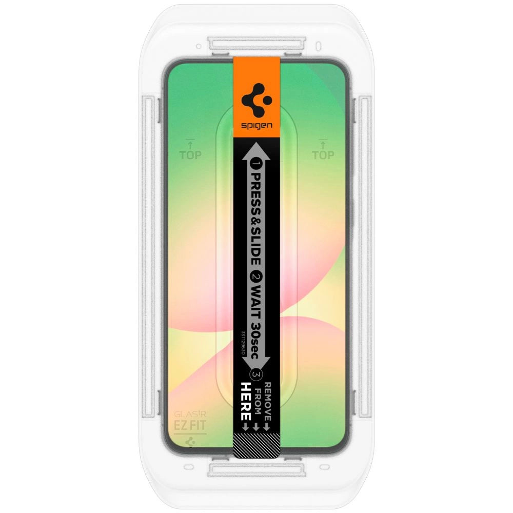 Szkło hartowane Spigen Glas.tR EZ Fit na Samsung Galaxy S24 FE (2 szt.) – zdjęcie 6