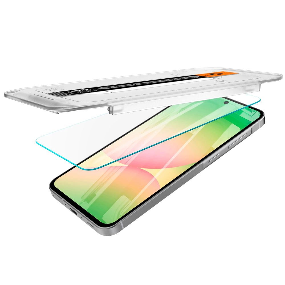 Szkło hartowane Spigen Glas.tR EZ Fit na Samsung Galaxy S24 FE (2 szt.) – zdjęcie 7