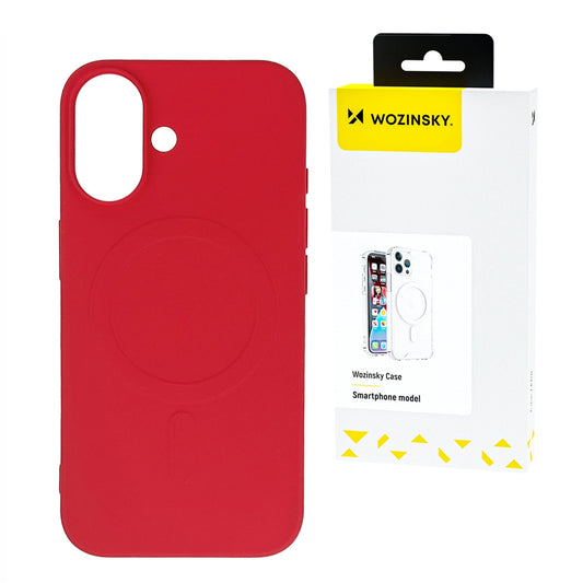 Etui Liquid Silicone Case MagSafe na Samsung Galaxy S25 Ultra - czerwone