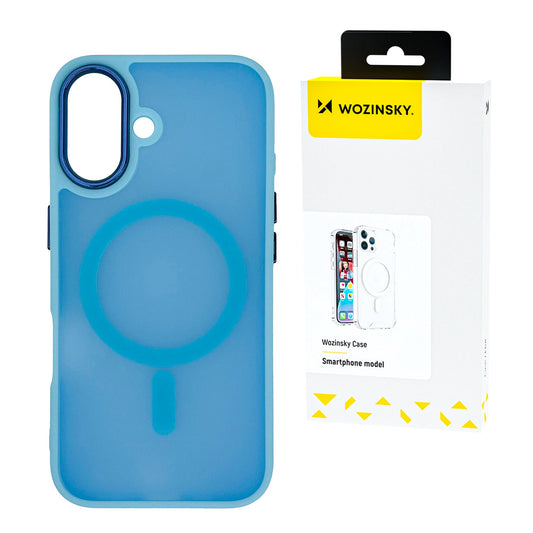 Etui Wozinsky Fashion Case MagSafe na Samsung Galaxy S25 Ultra - niebieskie