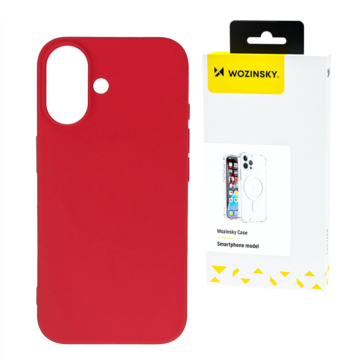 Etui Wozinsky Silicone Case na Samsung Galaxy S25 Ultra - czerwone