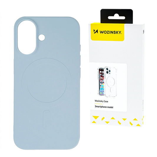 Silikonowe magnetyczne etui na Samsung Galaxy S25 Ultra - niebieskie