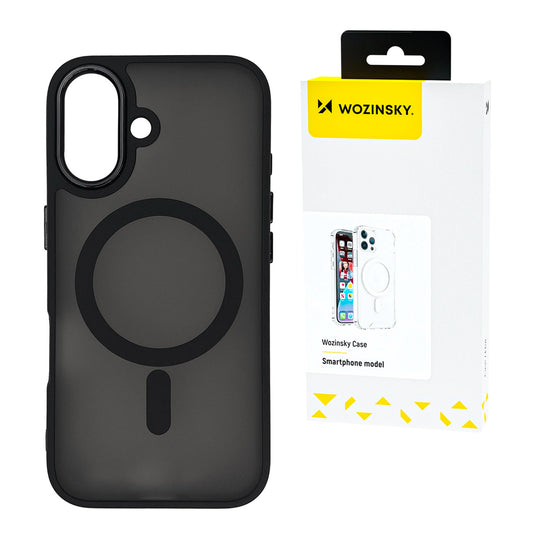 Etui Wozinsky Fashion Case MagSafe na Samsung Galaxy S25+ - czarne