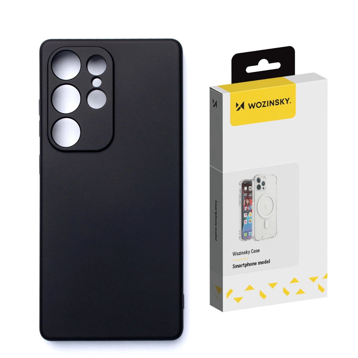 Etui Wozinsky Soft Case na Samsung Galaxy S25+ - czarne