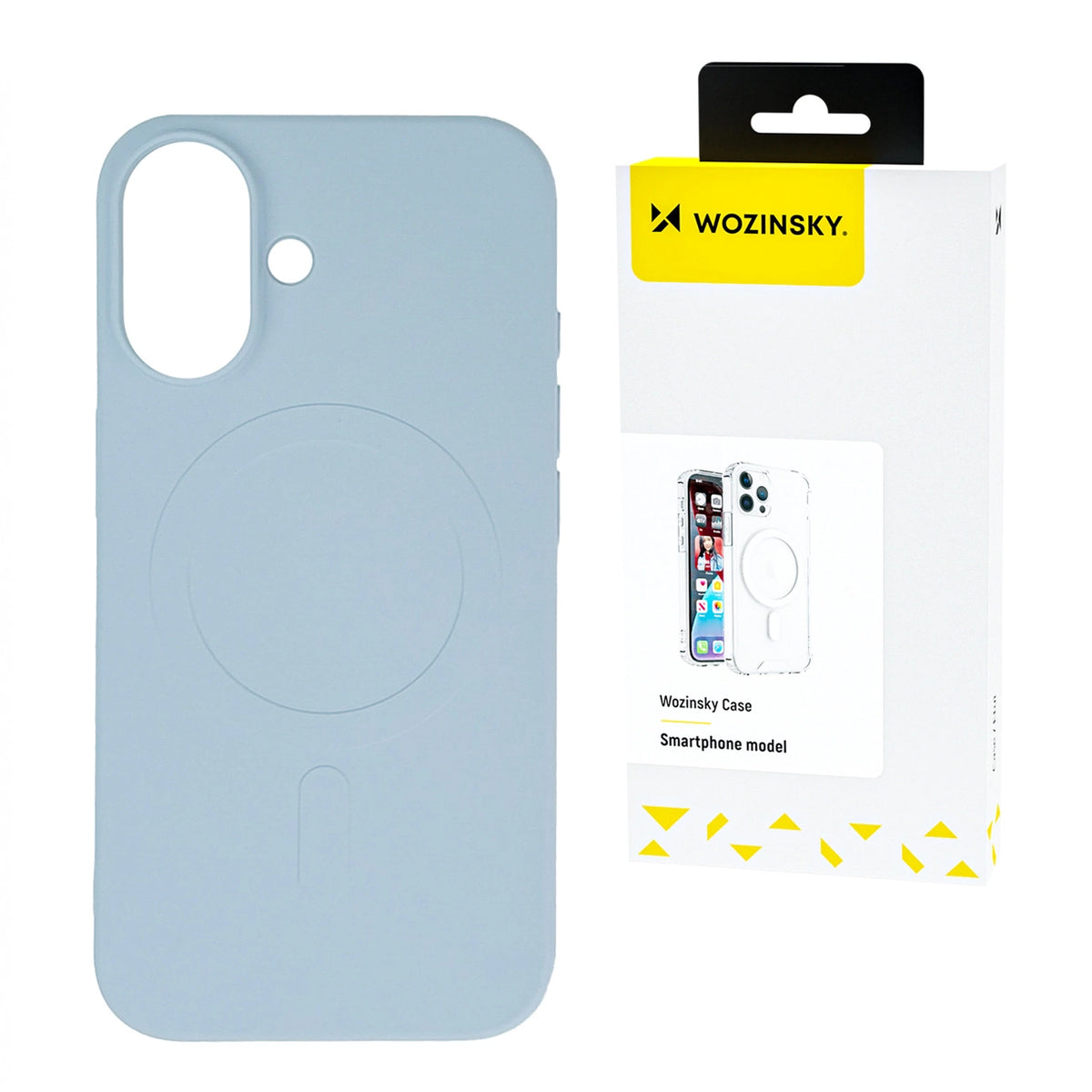Etui Liquid Silicone Case MagSafe na Samsung Galaxy S25 - niebieskie