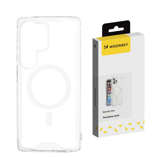 Etui Wozinsky Clear Corner Case na Samsung Galaxy S25 - przezroczyste
