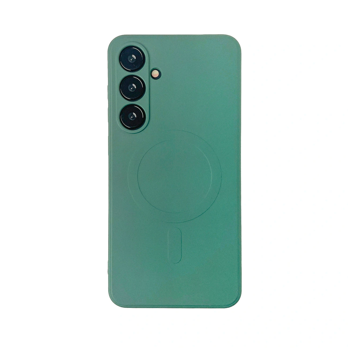 Etui Wozinsky Liquid Silicone Case na Samsung Galaxy S24 FE - zielone