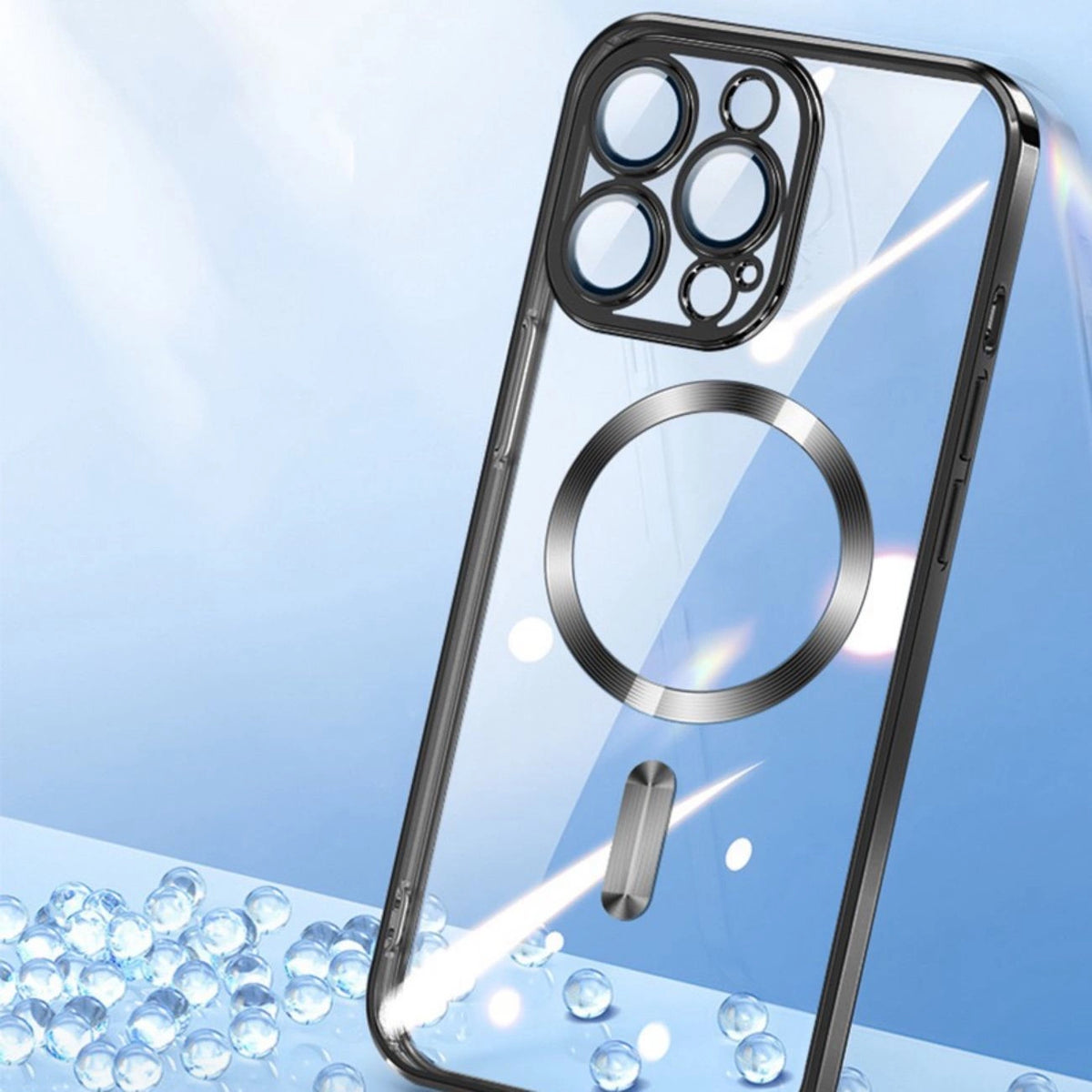 Etui Wozinsky Electroplated Magsafe na Samsung Galaxy S24 FE - złote – zdjęcie 5